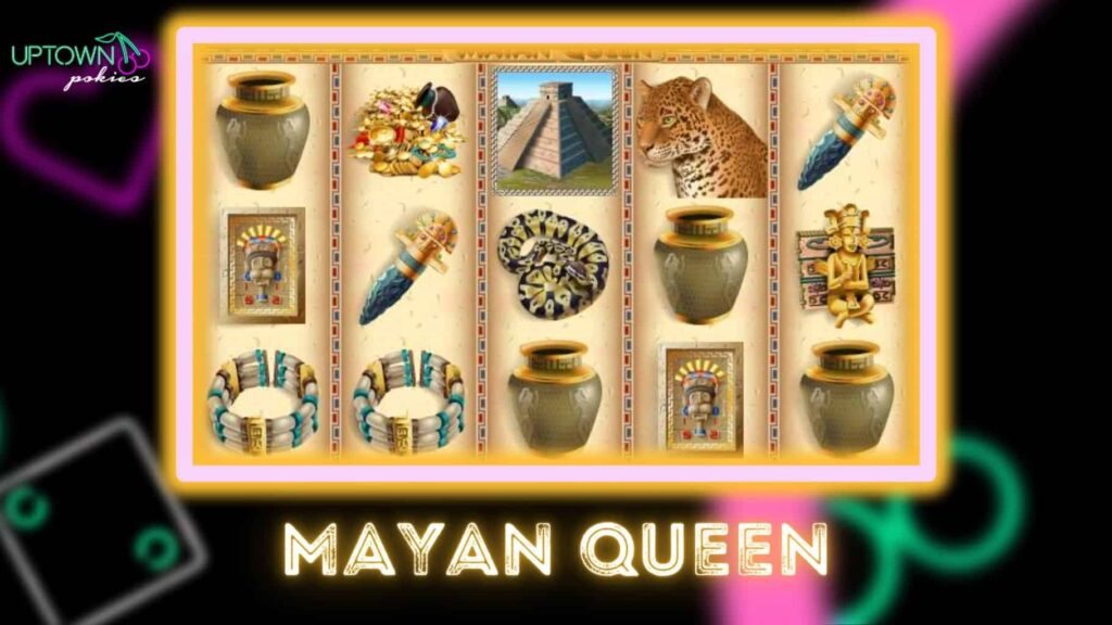 Uptown Pokies Mayan Queen slots game review
