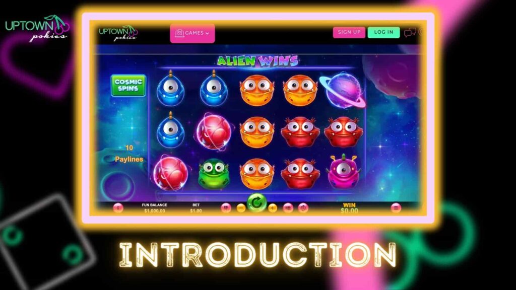 Uptown Pokies space slots introduction