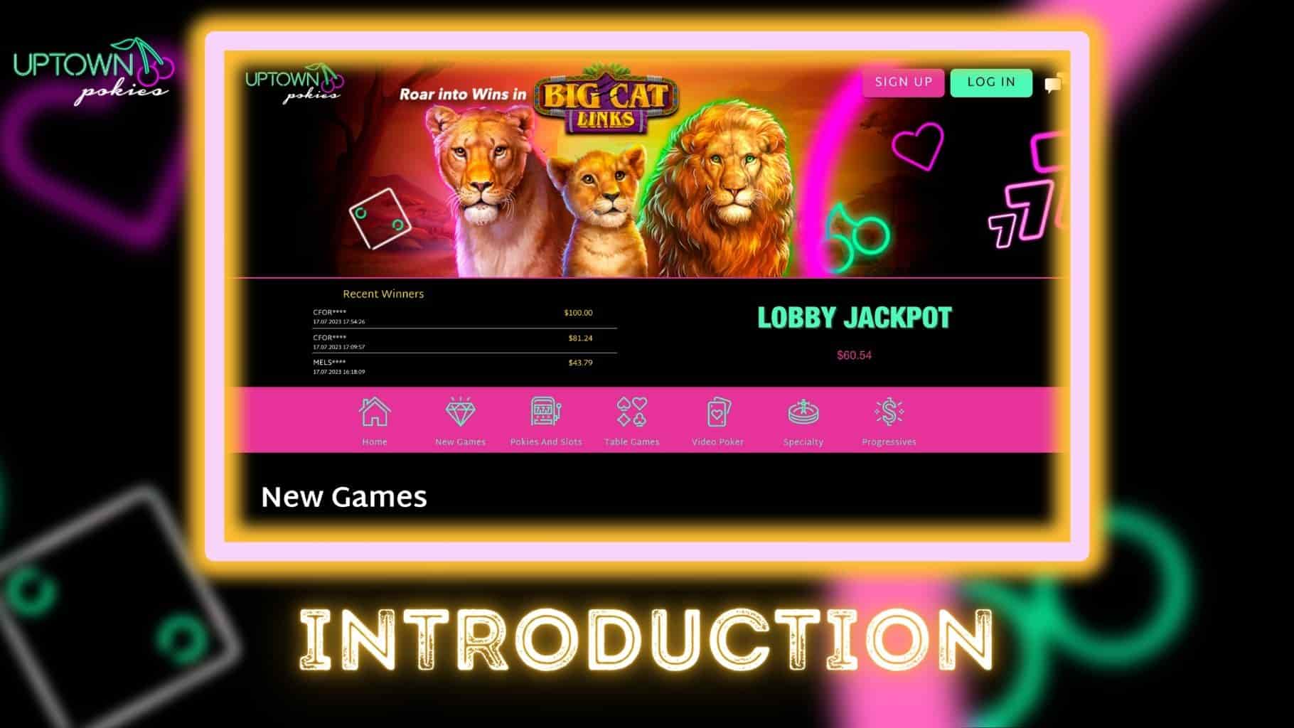 Uptown Pokies Casino in Australia Get 8888 Bonus + 350 FS
