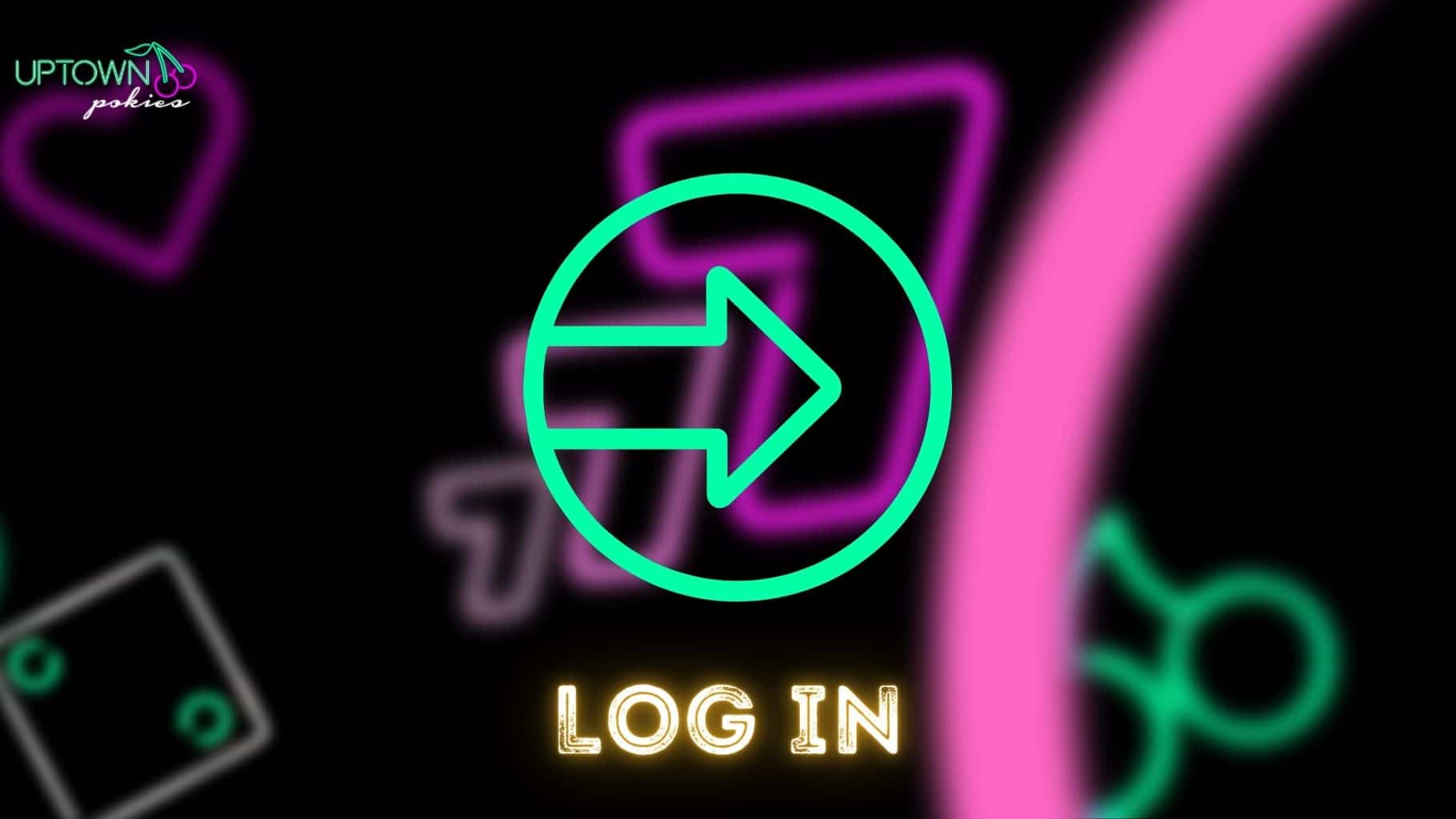 Uptown Pokies Australia casino log in instruction